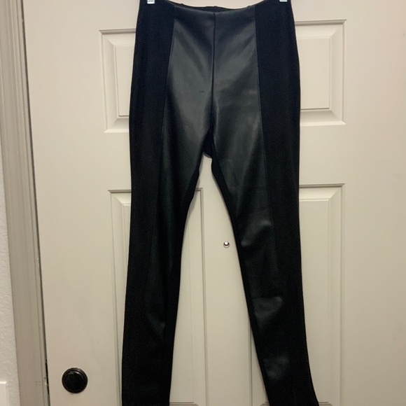 Anthropologie:  Suede Ponte Leggings - Picture 6 of 12